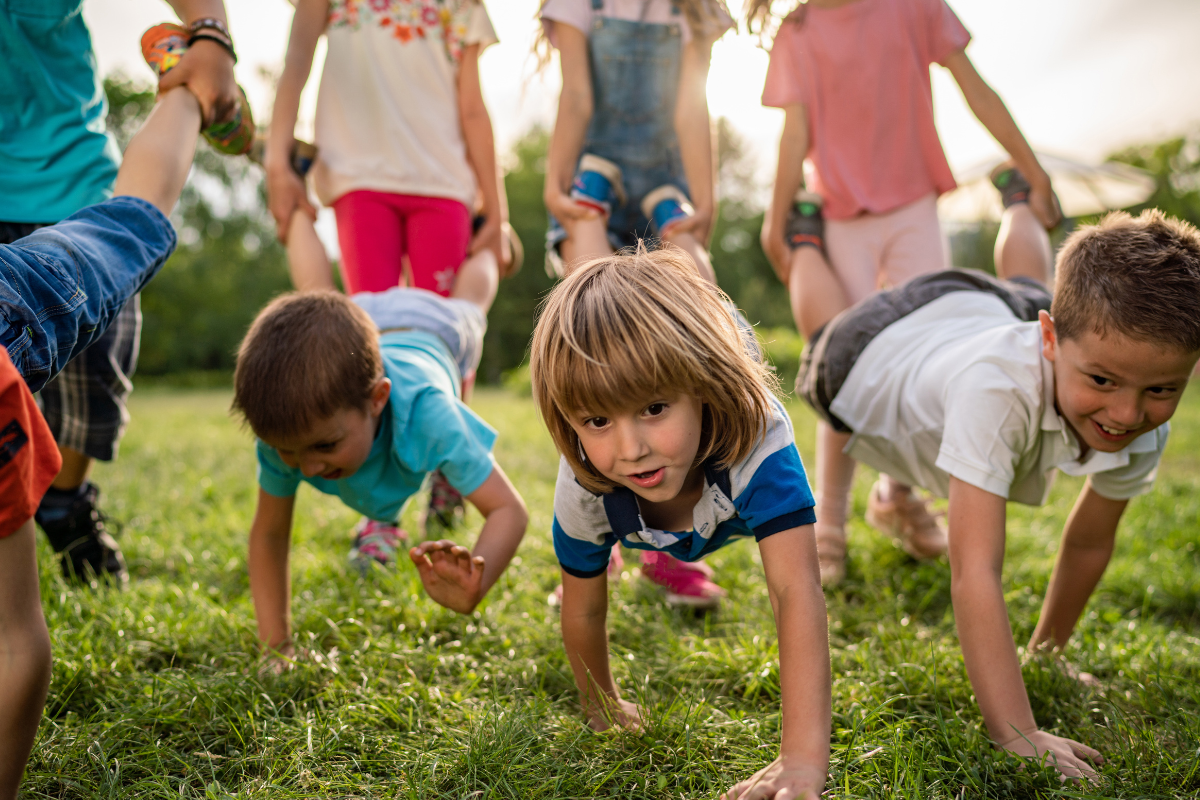 Occupational therapist s in Sydney's northern beaches say that helping children to improve their gross motor skills helps their learning and social skills too
