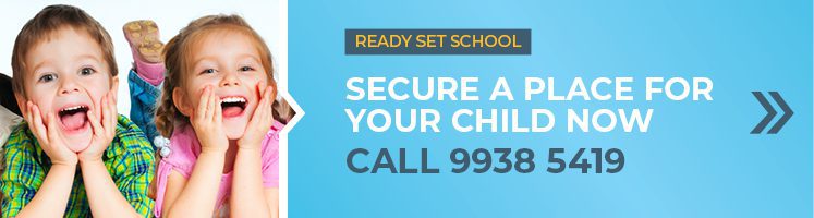 Book a place for you child in Ready Set School at Kids First now