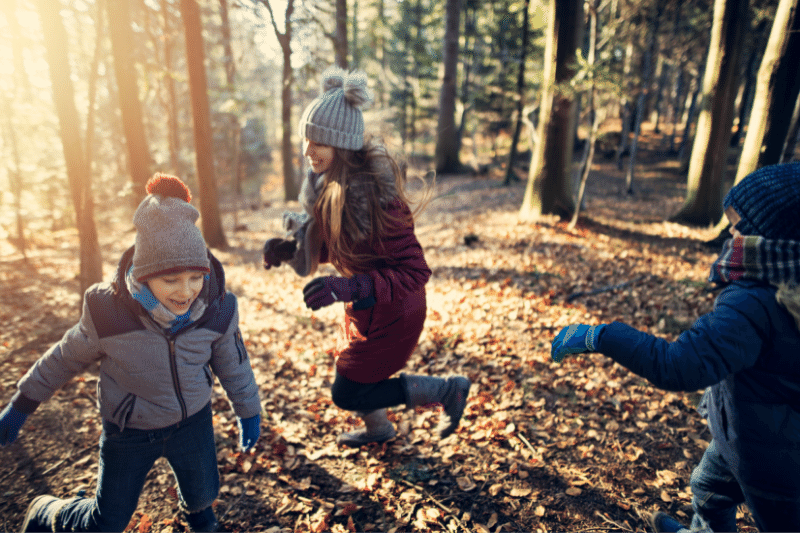 Solving sibling rivalry with outdoor play
