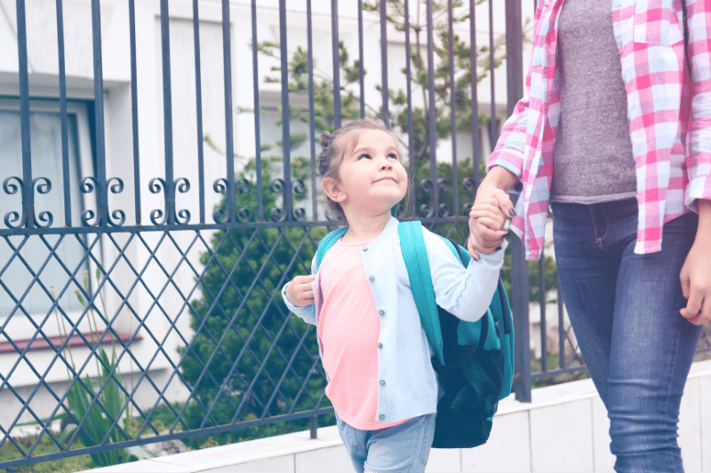 School Orientation Days for children who are starting at a new school.