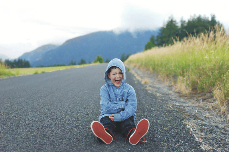 How to help a child who is having a meltdown