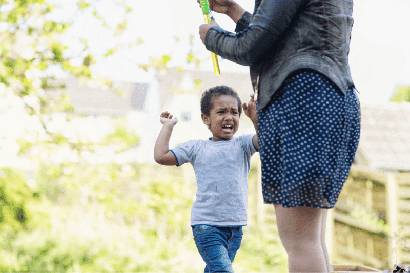 How to help a child having a meltdown