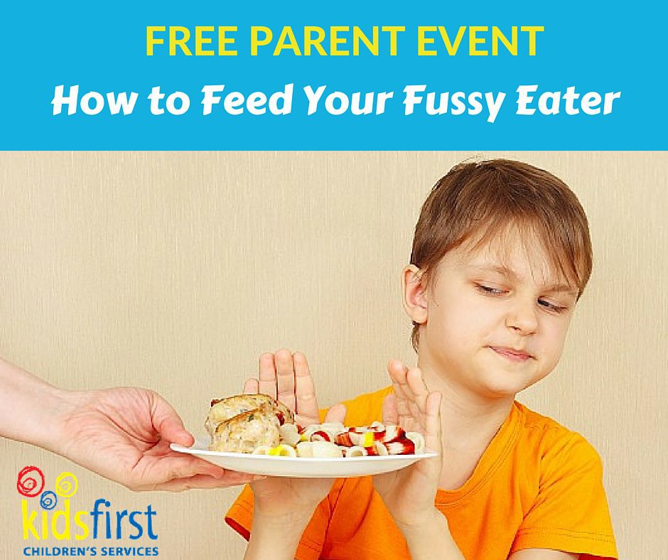 Free parent event - How to feed your fussy eater