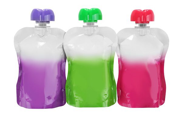 Food pouches are often used by parents with children