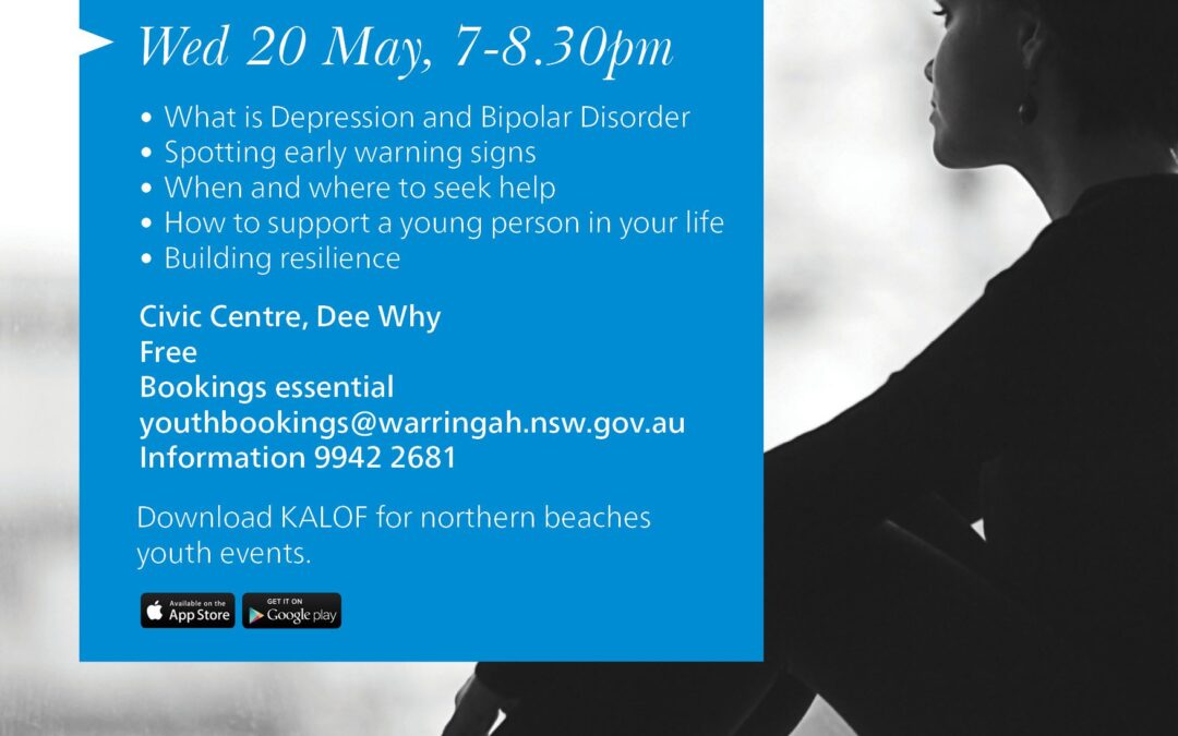 Free event – Navigating Teenage Depression