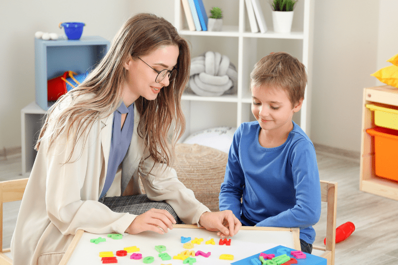 An occupational therapist can help you to determine your child's sensory processing needs