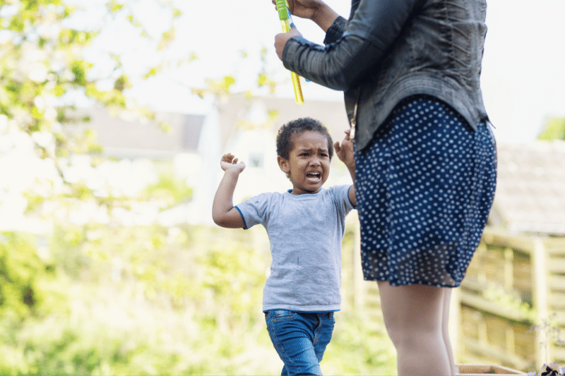 Managing children's tantrums and meltdowns
