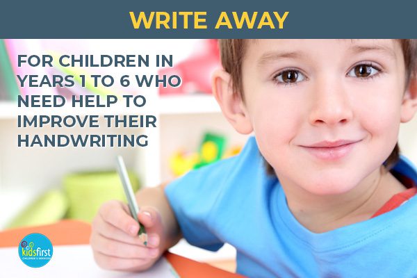 Handwriting help for northern beaches children: Write Away groups