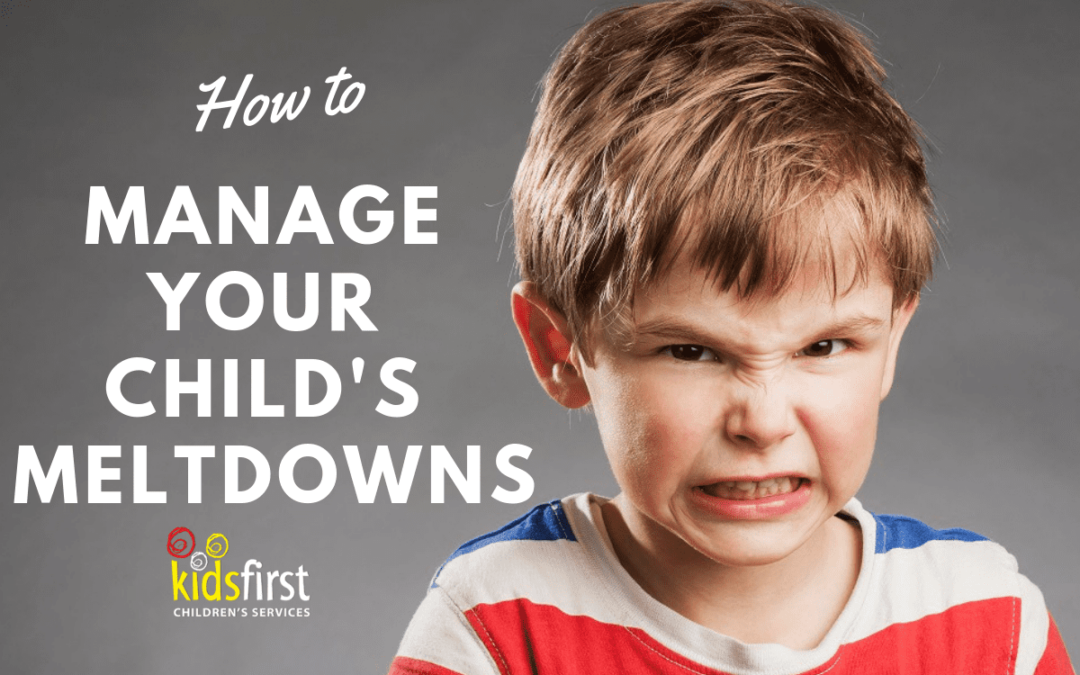 Free Parent Seminar: How to Manage Your Child’s Meltdowns