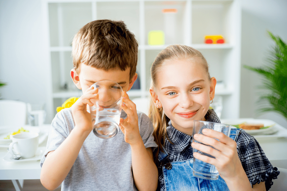 Child psychologists in Sydney's northern beaches say it's important to keep kids hydrated at Christmas time