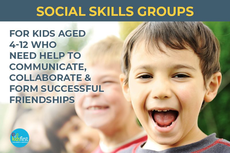 Social skills groups for children with autism at Kids First Children's Services