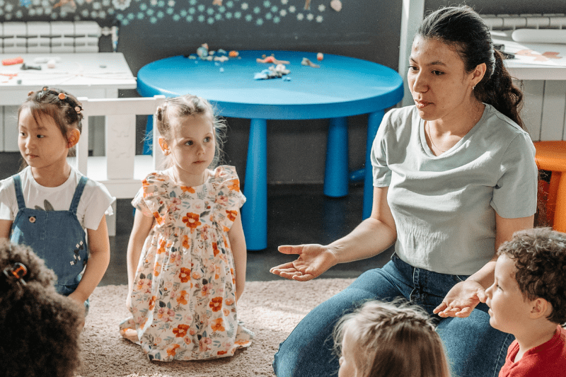 Child using "I feel" statements in Brookvale to improve emotional regulation