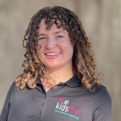 Jillian McLenithan, speech therapist at Kids First Children's Services on Sydney's Northern Beaches